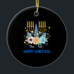 Adorno De Cerámica Chanukah Happy Hanukkkah K<br><div class="desc">Este es un gran regalo para tu familia,  amigos durante las vacaciones de Hanukkah. Estarán encantados de recibir este regalo de usted durante las vacaciones de Hanukkah.</div>