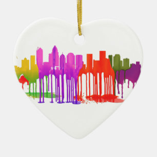 ADORNO DE CERÁMICA CHARCOS DE CHARLOTTE NC -