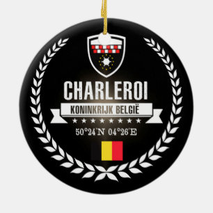 Adorno De Cerámica Charleroi