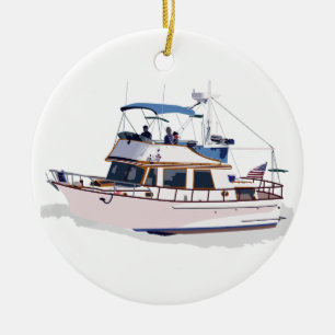 ADORNO DE CERÁMICA CHB DIESEL TRAWLER