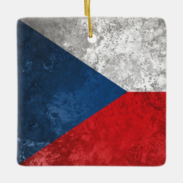 Adorno De Cerámica Checia (Anverso)