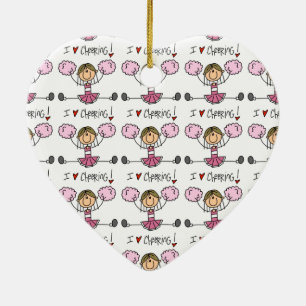 Adorno De Cerámica Cheerman Rosado