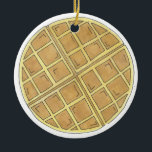 Adorno De Cerámica Chef del restaurante de comida Waffle Diner Brunch<br><div class="desc">El Ornament cuenta con un ilustracion original de un delicioso gofre belga al estilo de la cena. Este desayuno también está disponible en otros productos. ¿No ves lo que estás buscando? ¿Necesita ayuda con la personalización? Contacte con Rebecca para que tenga algo diseñado para usted.</div>