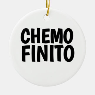 Adorno De Cerámica Chemo finito, fin de quimioterapia