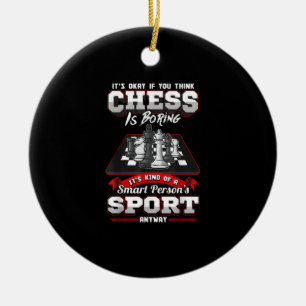 Adorno De Cerámica Chess Funny Cita Humor Sayings