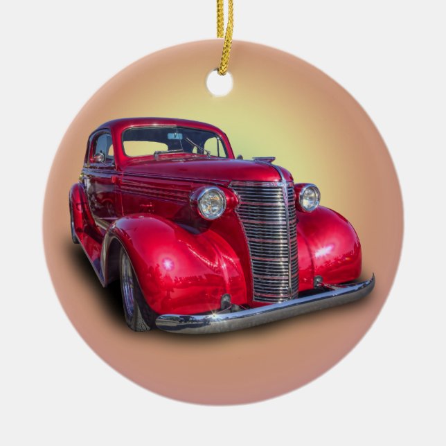 ADORNO DE CERÁMICA CHEVROLET 1938 (Frente)