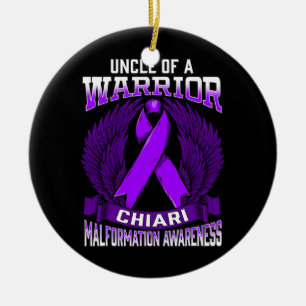 Adorno De Cerámica Chiari Malformation Awareness Uncle Support