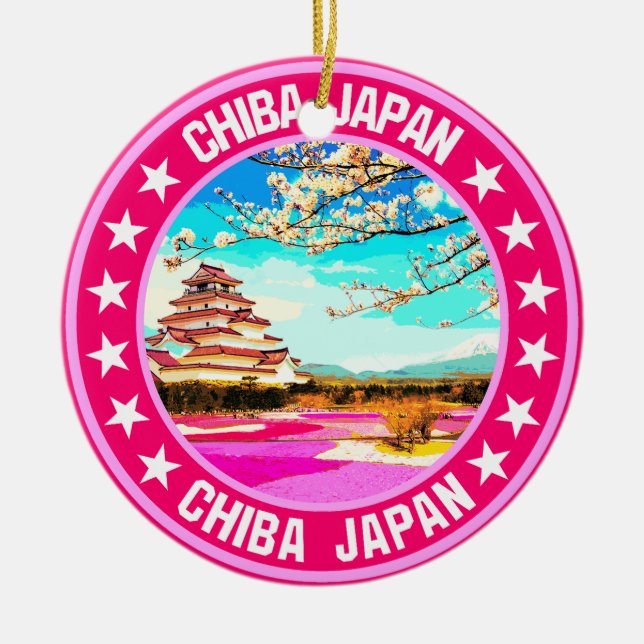 Adorno De Cerámica Chiba (Frente)