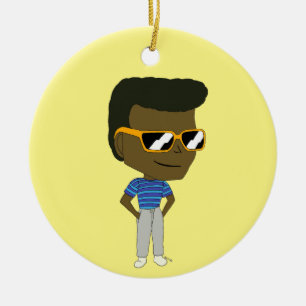 Adorno De Cerámica chibi