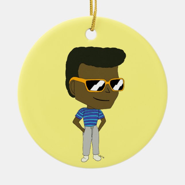 Adorno De Cerámica chibi (Frente)