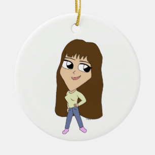 Adorno De Cerámica chibi