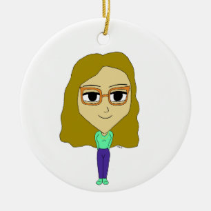 Adorno De Cerámica chibi