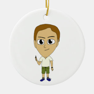 Adorno De Cerámica chibi