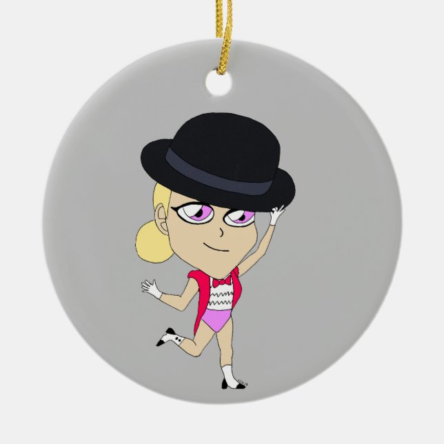 Adorno De Cerámica chibi (Frente)