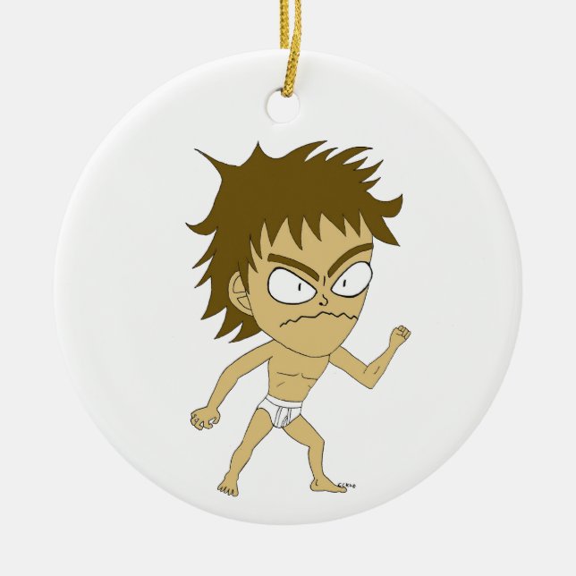 Adorno De Cerámica chibi (Frente)