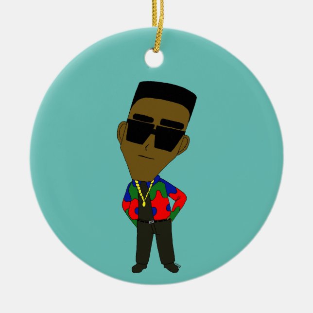 Adorno De Cerámica chibi (Frente)