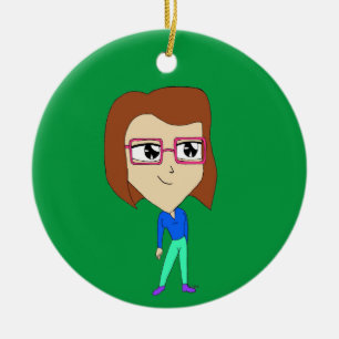 Adorno De Cerámica chibi