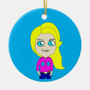 Adorno De Cerámica chibi