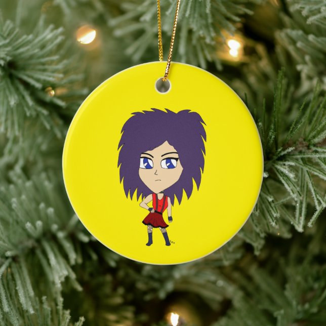 Adorno De Cerámica chibi (Árbol)