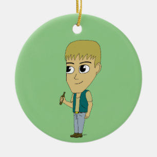 Adorno De Cerámica chibi