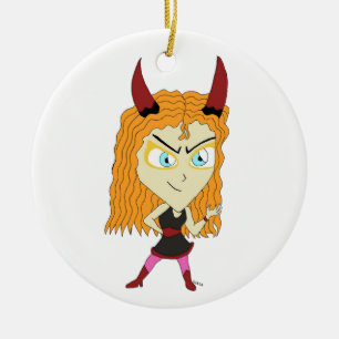 Adorno De Cerámica chibi