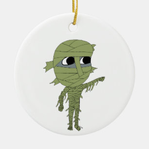 Adorno De Cerámica chibi mummy