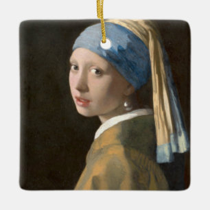 Adorno De Cerámica Chica con Pearl Earring