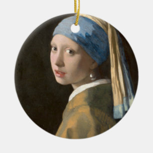 Adorno De Cerámica Chica con Pearl Earring