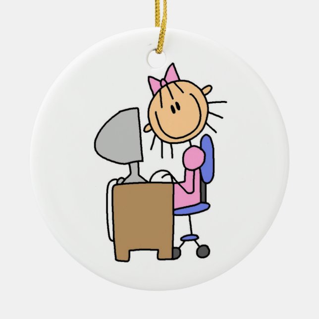 Adorno De Cerámica Chica en el equipo (Frente)