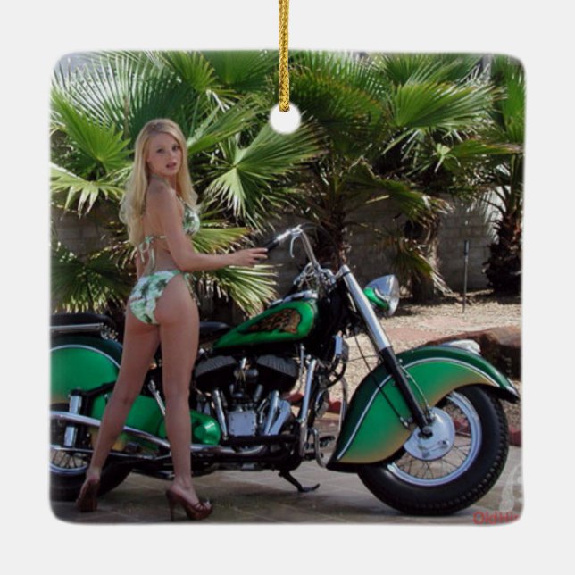 Adorno De Cerámica Chica indio (Reverso)