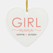 Chica Mamá personalizada con los nombres de sus hi