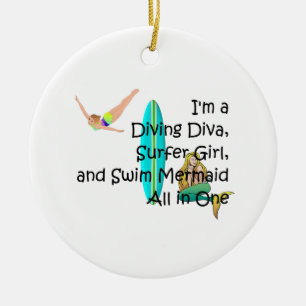 Adorno De Cerámica Chica SUPERIOR del agua