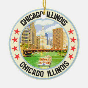Adorno De Cerámica Chicago