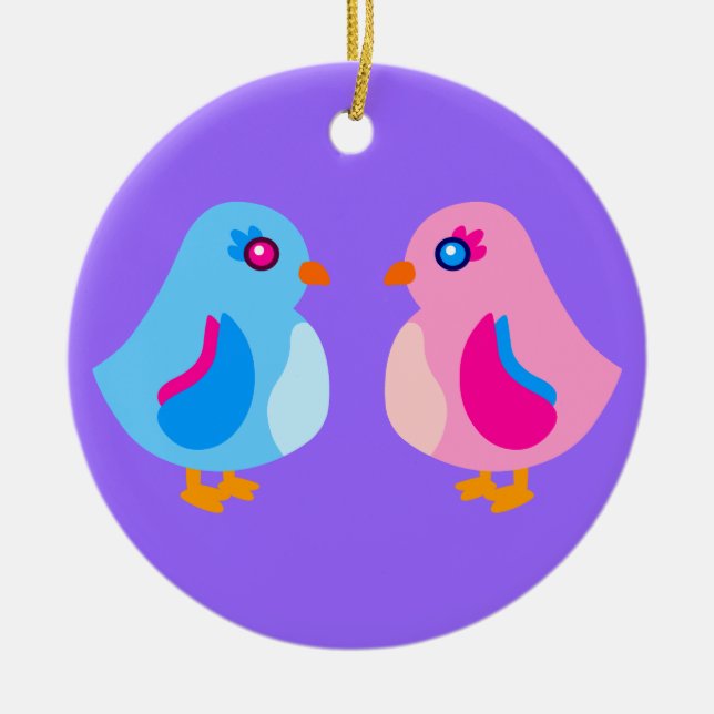 Adorno De Cerámica Chicas de arte (Frente)