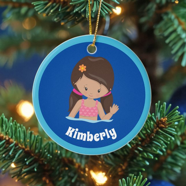 Adorno De Cerámica Chicas de Personalizado Cute Navidades de equipo d (Subido por el creador)