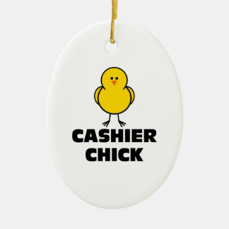 Adorno De Cerámica Chick cajero