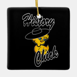 Adorno De Cerámica Chick de Historia #4