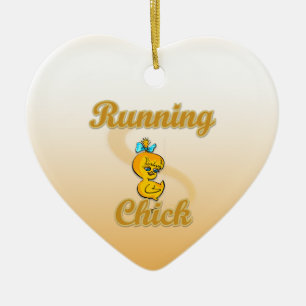 Adorno De Cerámica Chick en ejecución