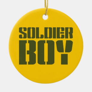ADORNO DE CERÁMICA CHICO SOLDADO