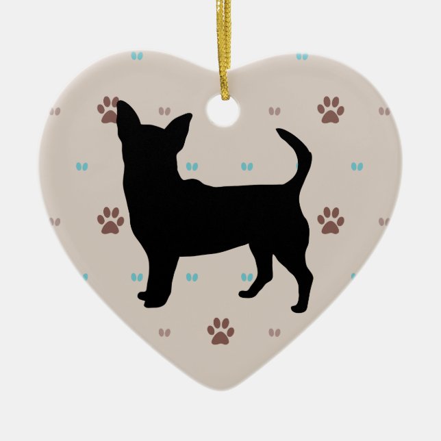 Adorno De Cerámica Chihuahua (Frente)