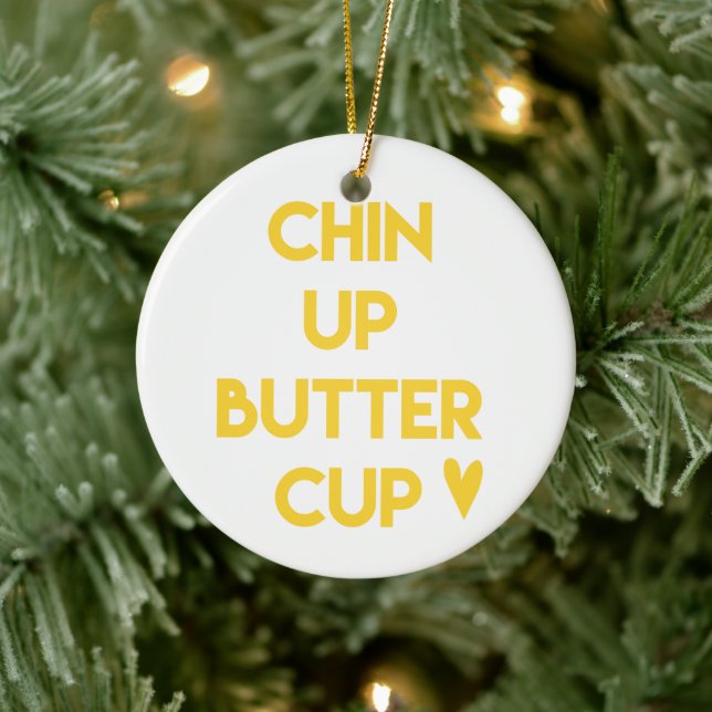 Adorno De Cerámica Chin up butcup | Motivación dulce (Árbol)