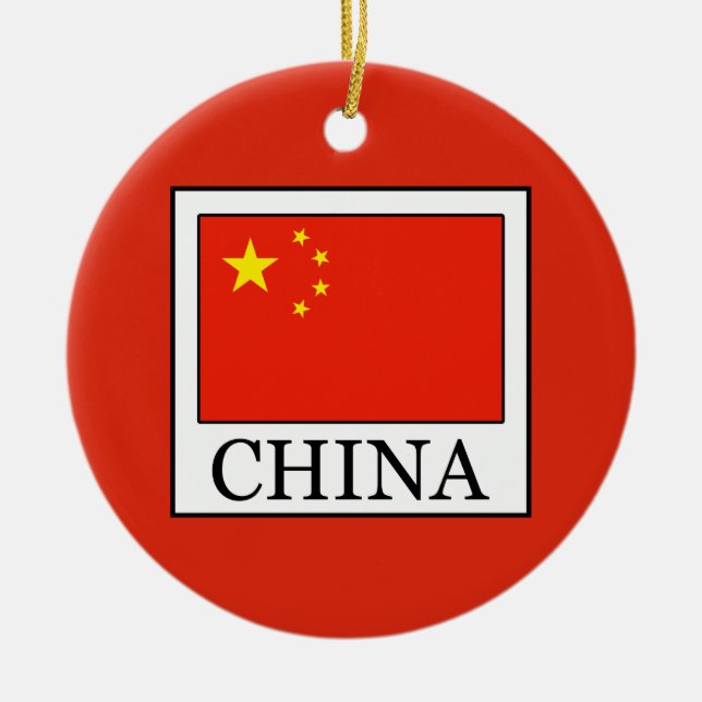 Adorno De Cerámica China (Frente)