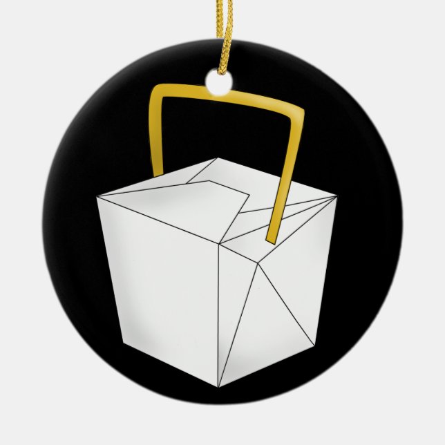 Adorno De Cerámica China: Fuera - SRF (Frente)