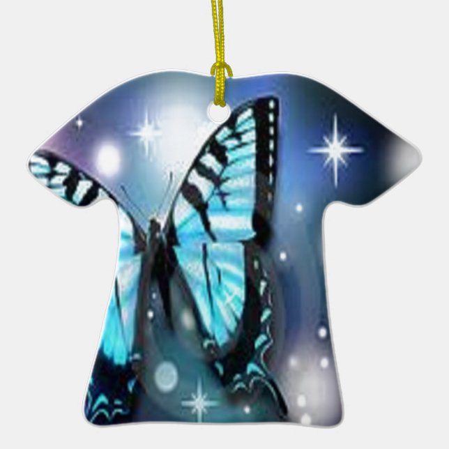 Adorno De Cerámica chispa-mariposa (Frente)
