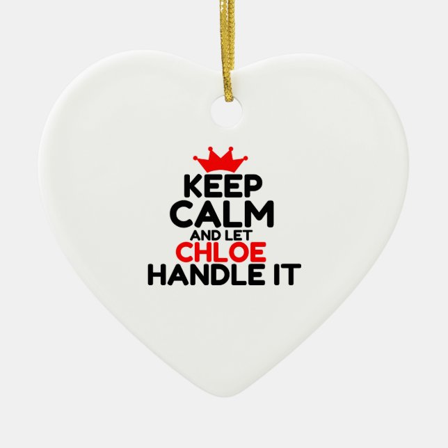 ADORNO DE CERÁMICA CHLOE MANDLE IT (Frente)