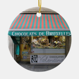 Adorno De Cerámica Chocolatier, Bruselas, Bélgica