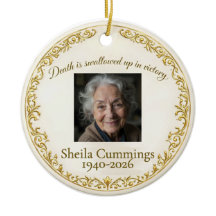 Christian Personalized Ornament Memorial