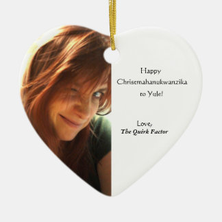 Adorno De Cerámica Christmahanukwanzika