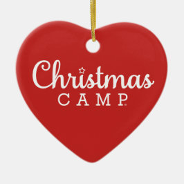 Adorno De Cerámica Christmas Camp Ornaments | Christmas Ornaments 