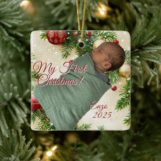 Adorno De Cerámica Christmas Design